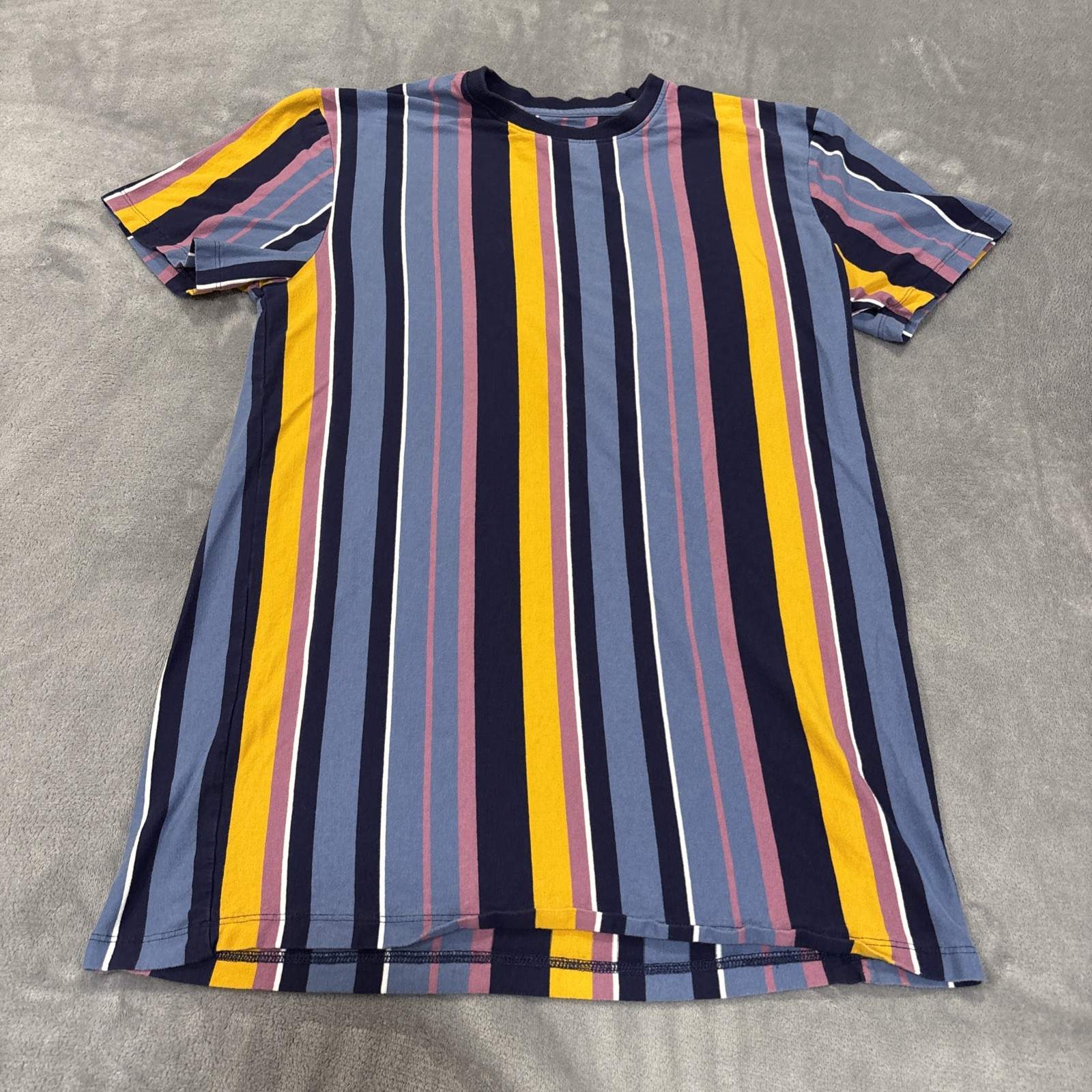 San Francisco Work Shirts Men’s Size Large Multi-Colored Striped – Excellent