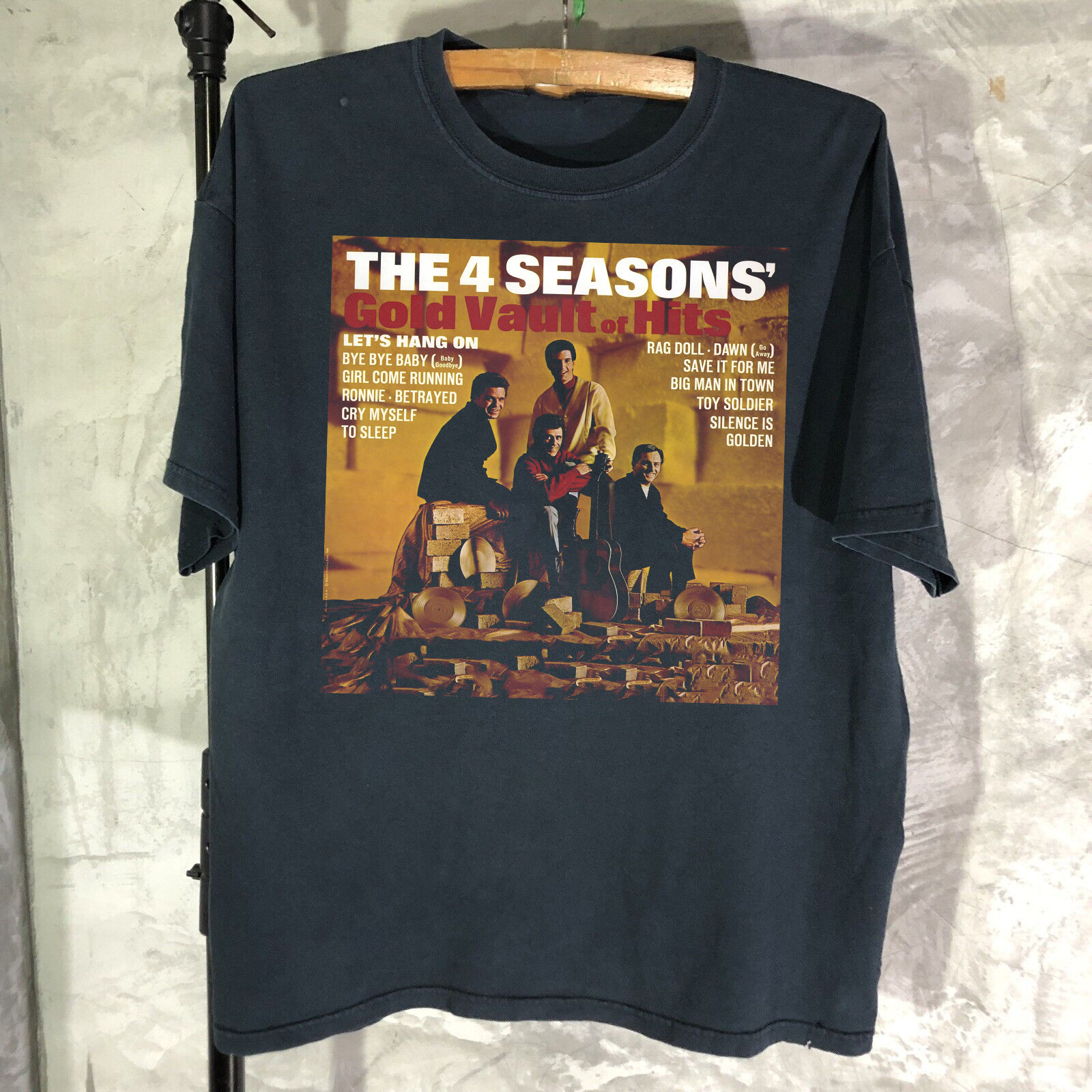 Frankie Valli and the Four Seasons Gold Vault of Hits T Shirt Size S-5XL SS1071