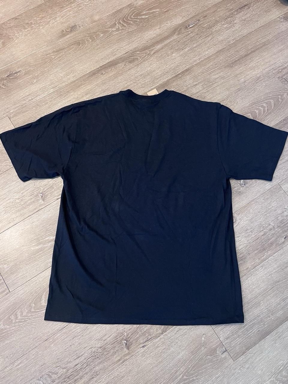 Stussy Worldwide Dot Tee Double-Sided Logo Graphic T-Shirt Black Men’s XL