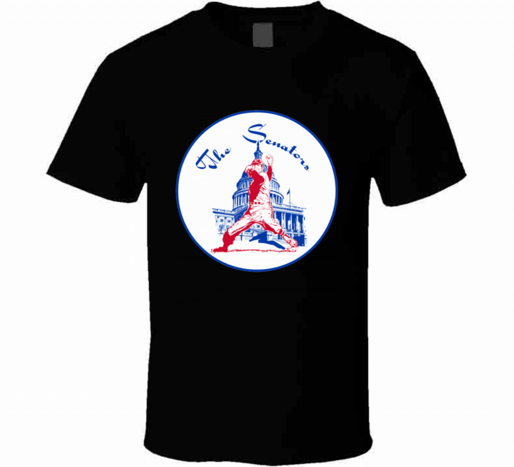 Washington Senators Retro Baseball Team Fan T Shirt