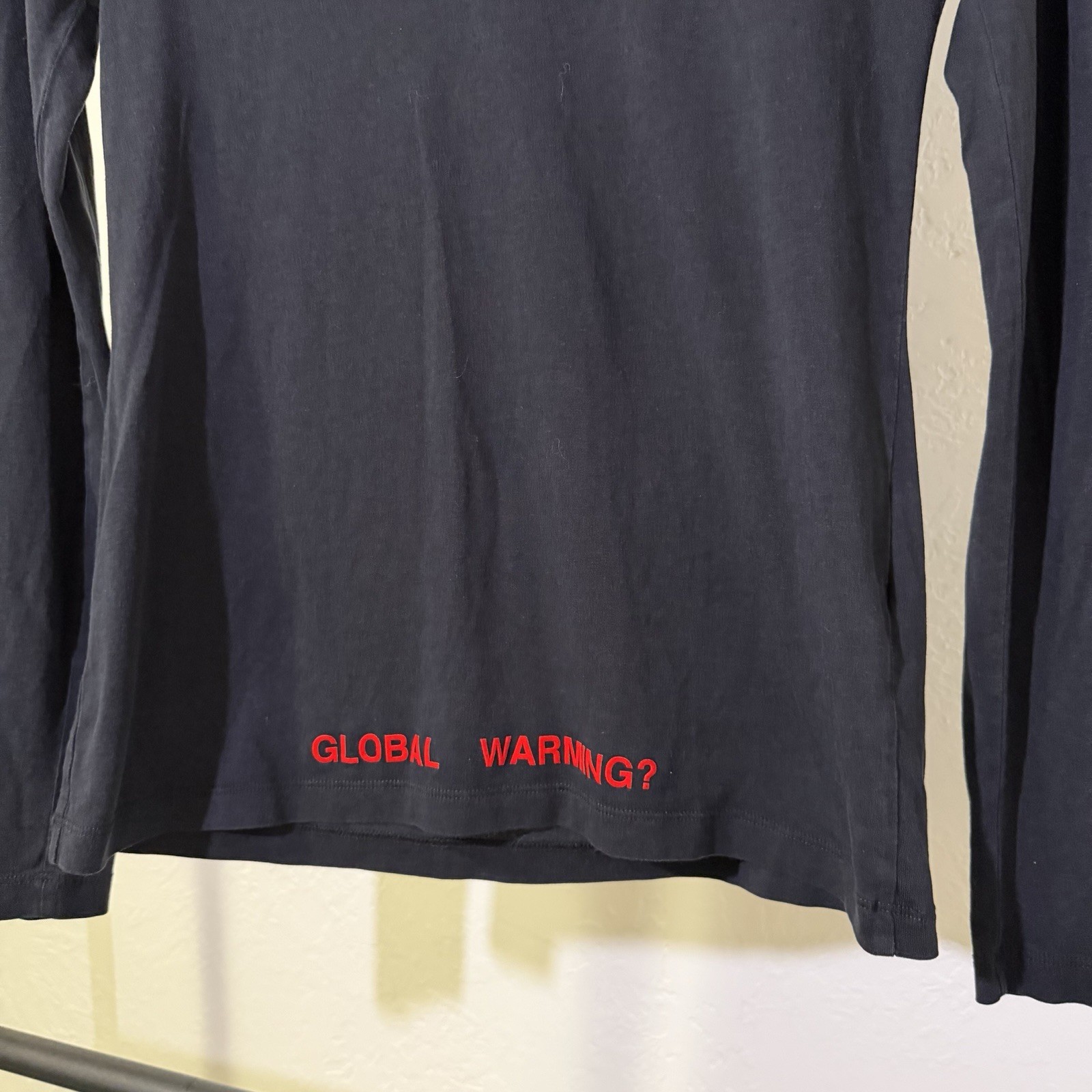 Off-White Global Warming Long Sleeve T-Shirt