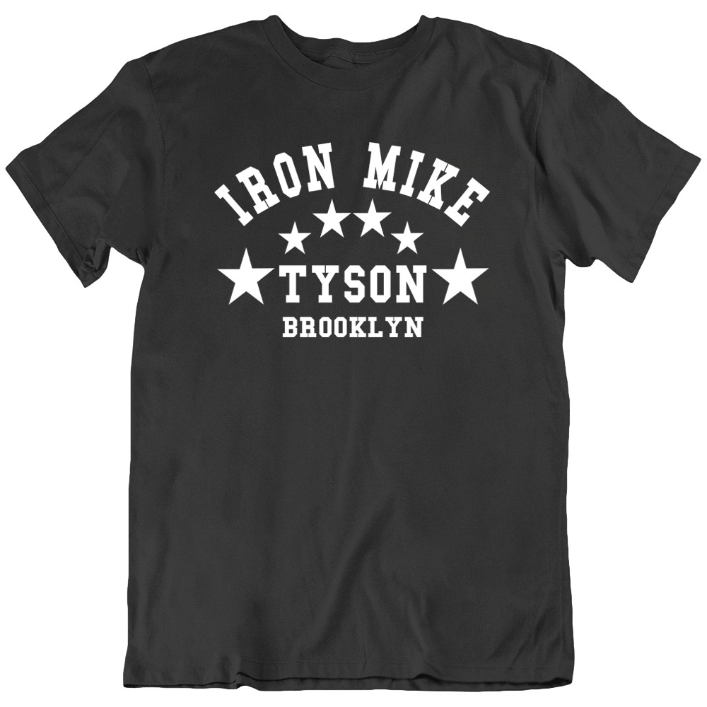 Iron Mike Tyson World Champion Boxing Brooklyn Gym Training T-Shirt Tee Gift New