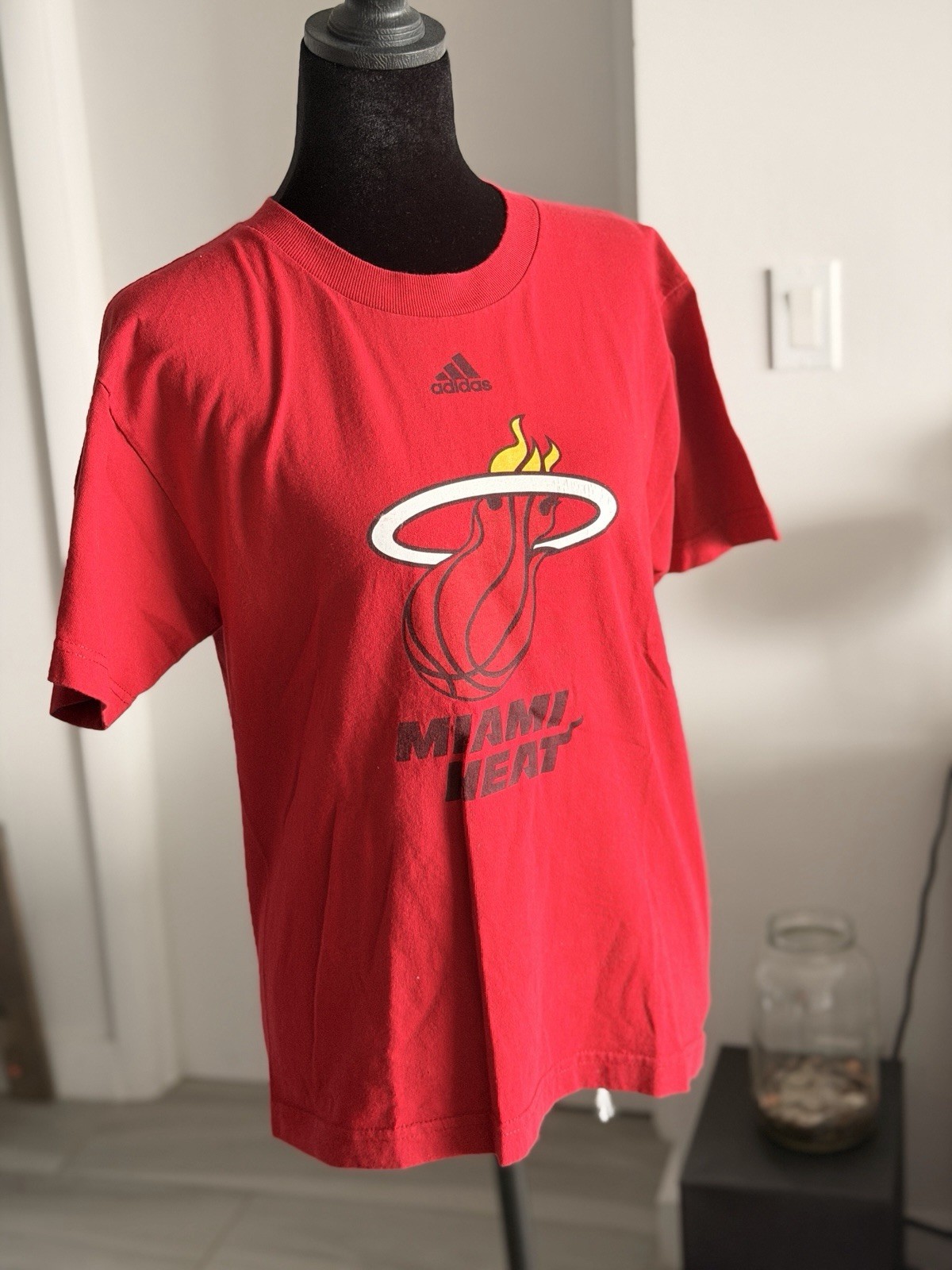 Adidas NBA Miami Heat – Boys Large T-Shirt