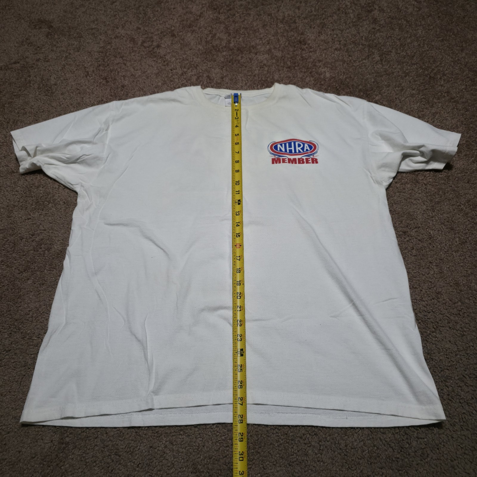 NHRA Championship Drag Racing Member National Dragster T Shirt Mens 2XL *Read*