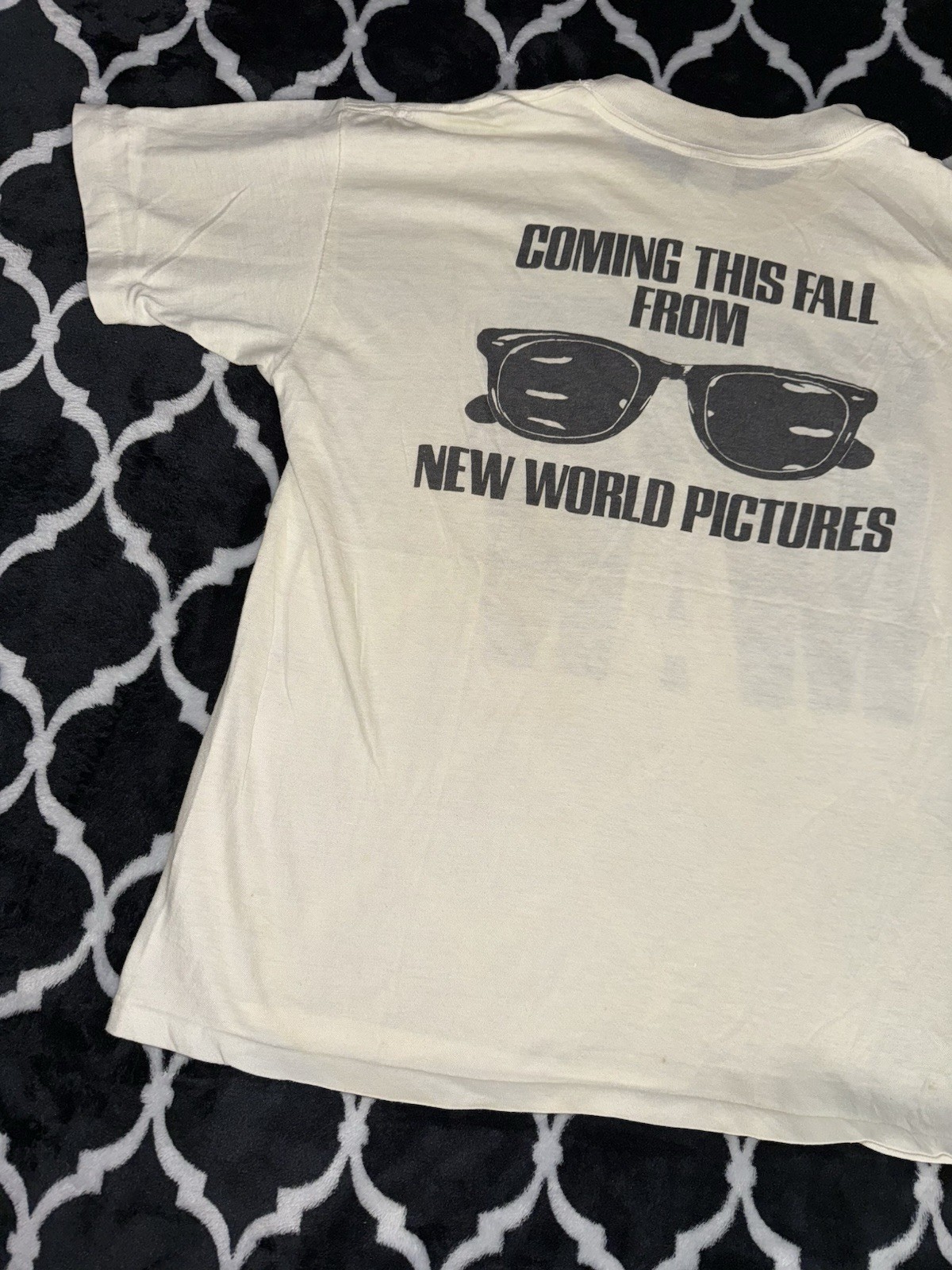 Vintage Soul Man Movie 1980s Mens T-Shirt Size Small White Music Classic Tee