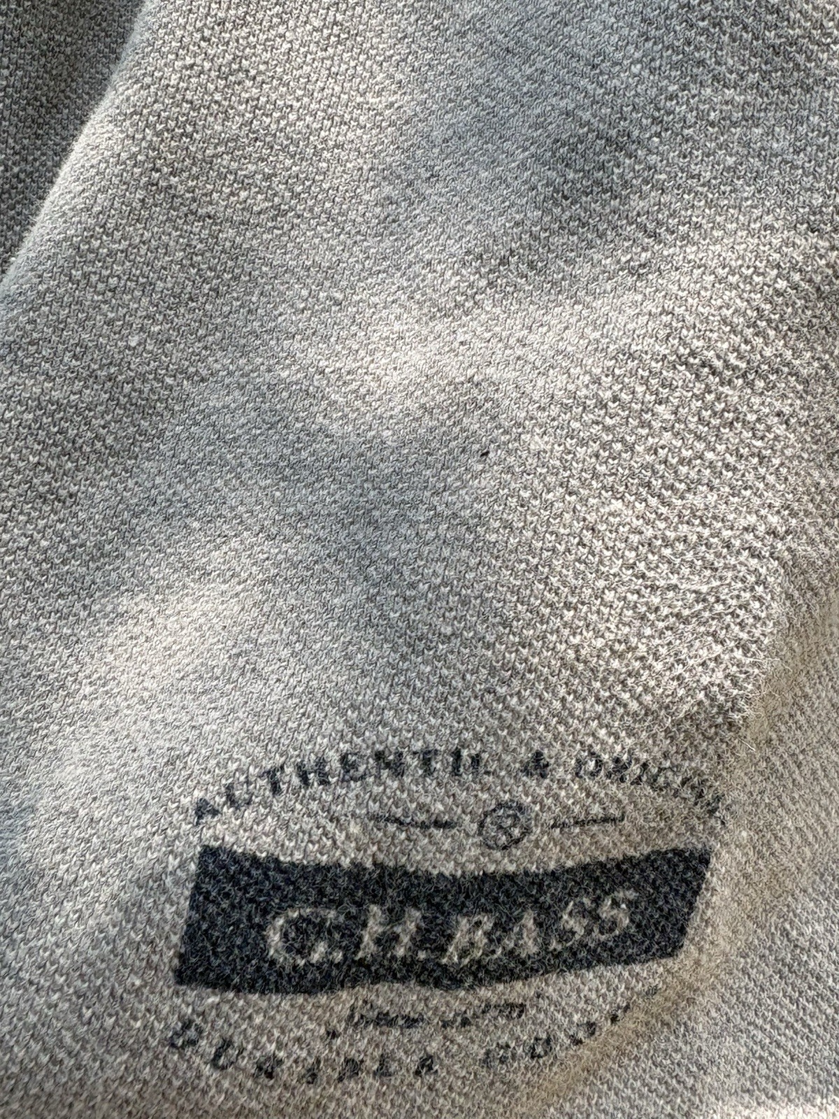 g.h. bass co. mens shirt xl Thick And Heavy, Outdoors, Woven Cotten, Fathers Day