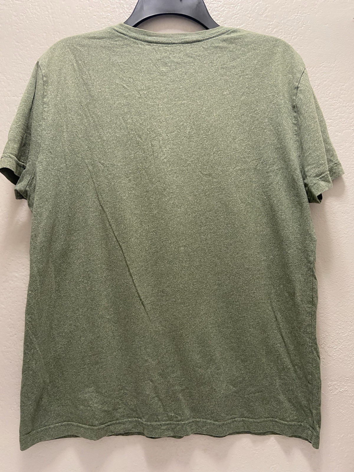 Banana Republic Tech Cotton Moisture Wicking Green Crew Neck T-Shirt Mens M