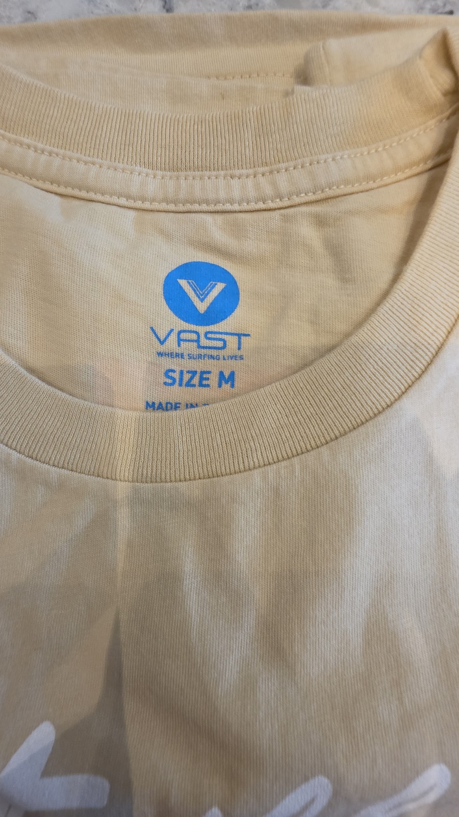 Vast Life – Men’s – Climate Change – 100% Cotton T-Shirt Size: Medium NWT