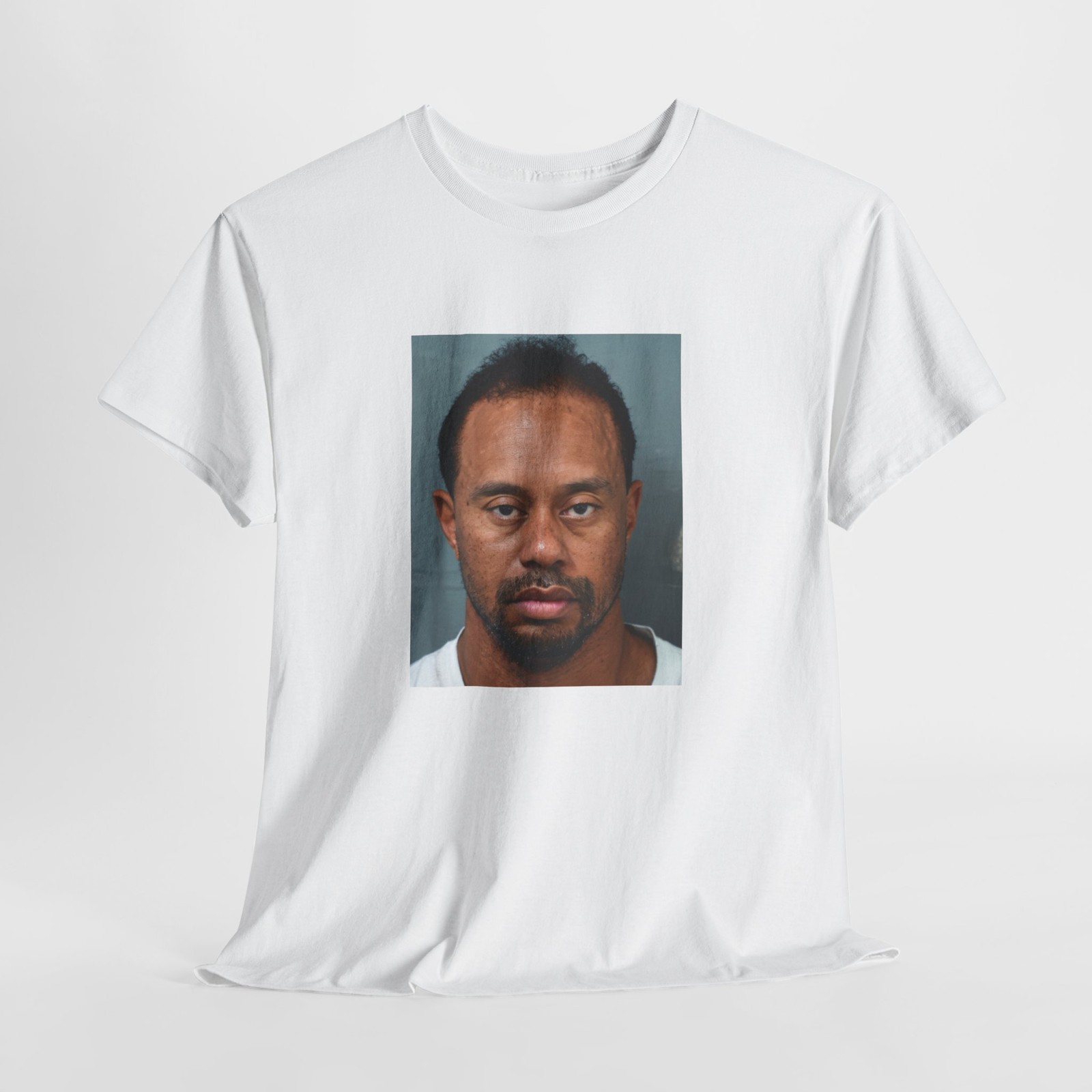 Tiger Woods Mugshot Shirt