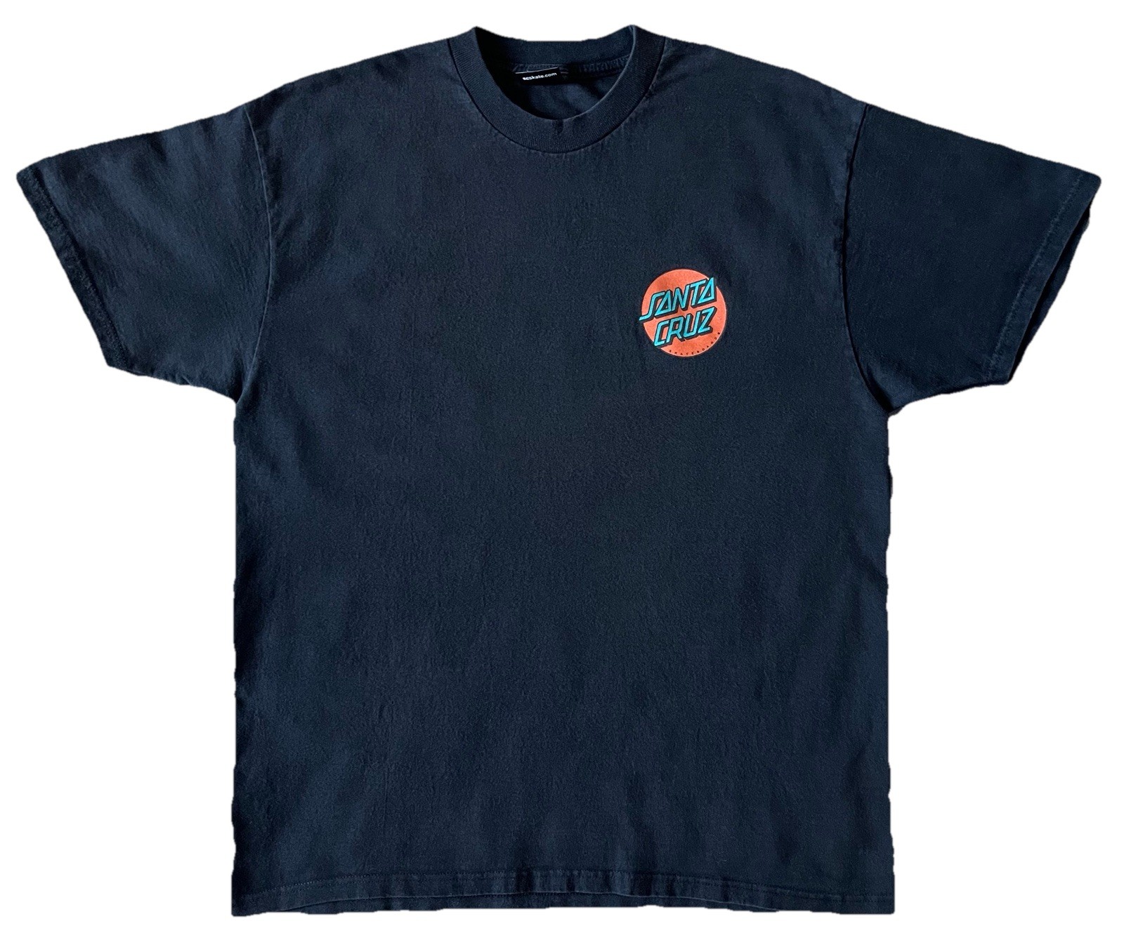 Santa Cruz Skateboards Copper Dot T-Shirt Black Size Medium Desert Graphic Skate