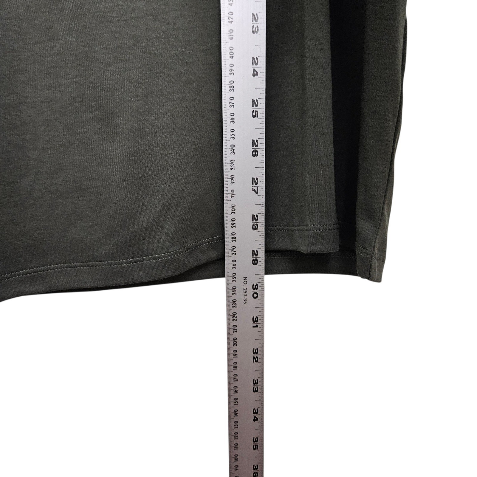 True Classic T-Shirt Mens Medium Olive Green Grove Pima Cotton Crew Neck Tee
