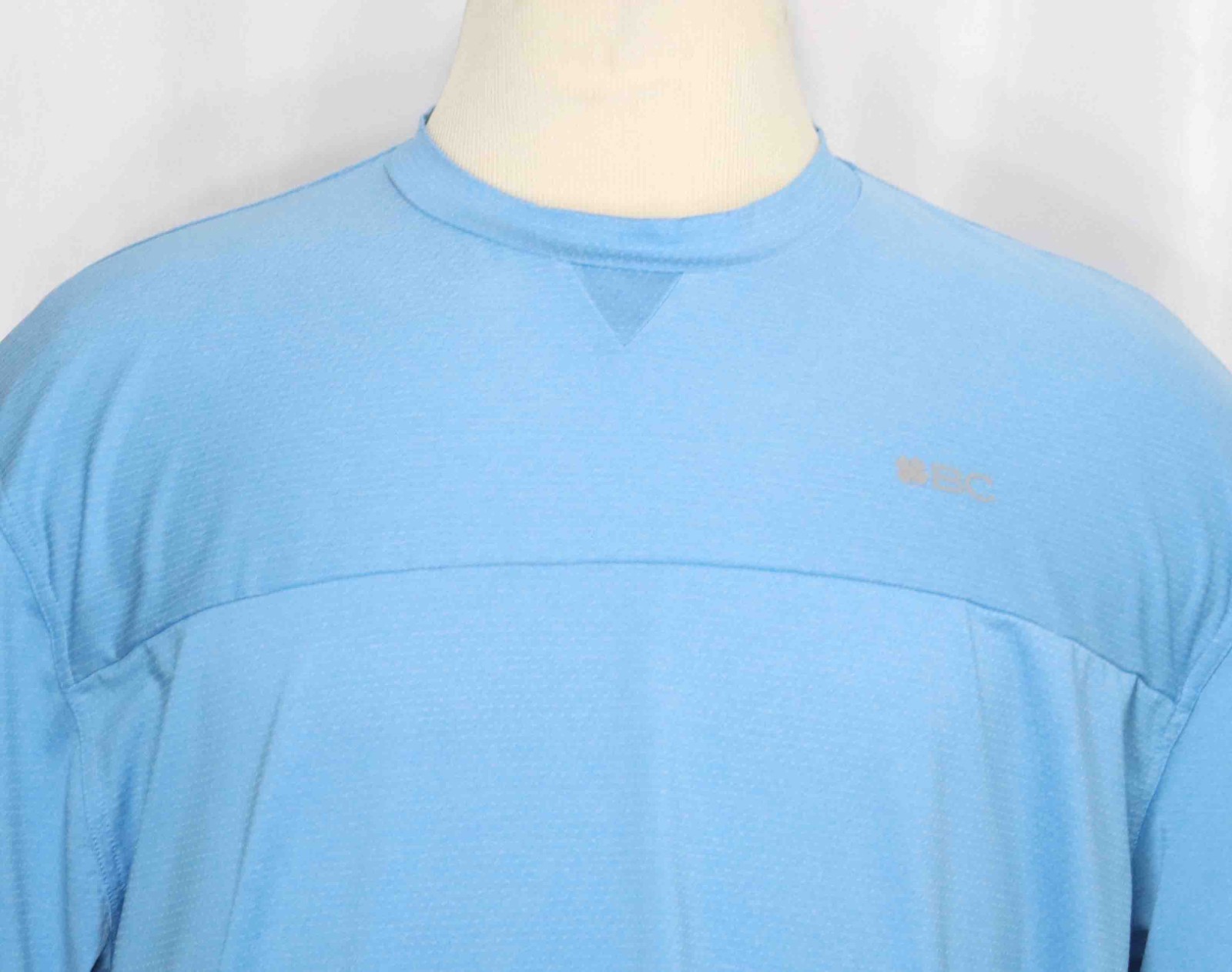 Black Clover Blue Polyester Spandex Long Sleeve Shirt Mens Size XL