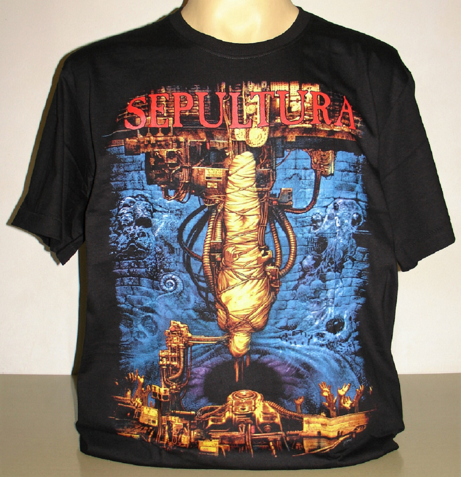 Sepultura Chaos AD T-Shirt Size S M L XL 2XL 3XL New! Heavy Metal Band XXL XXXL