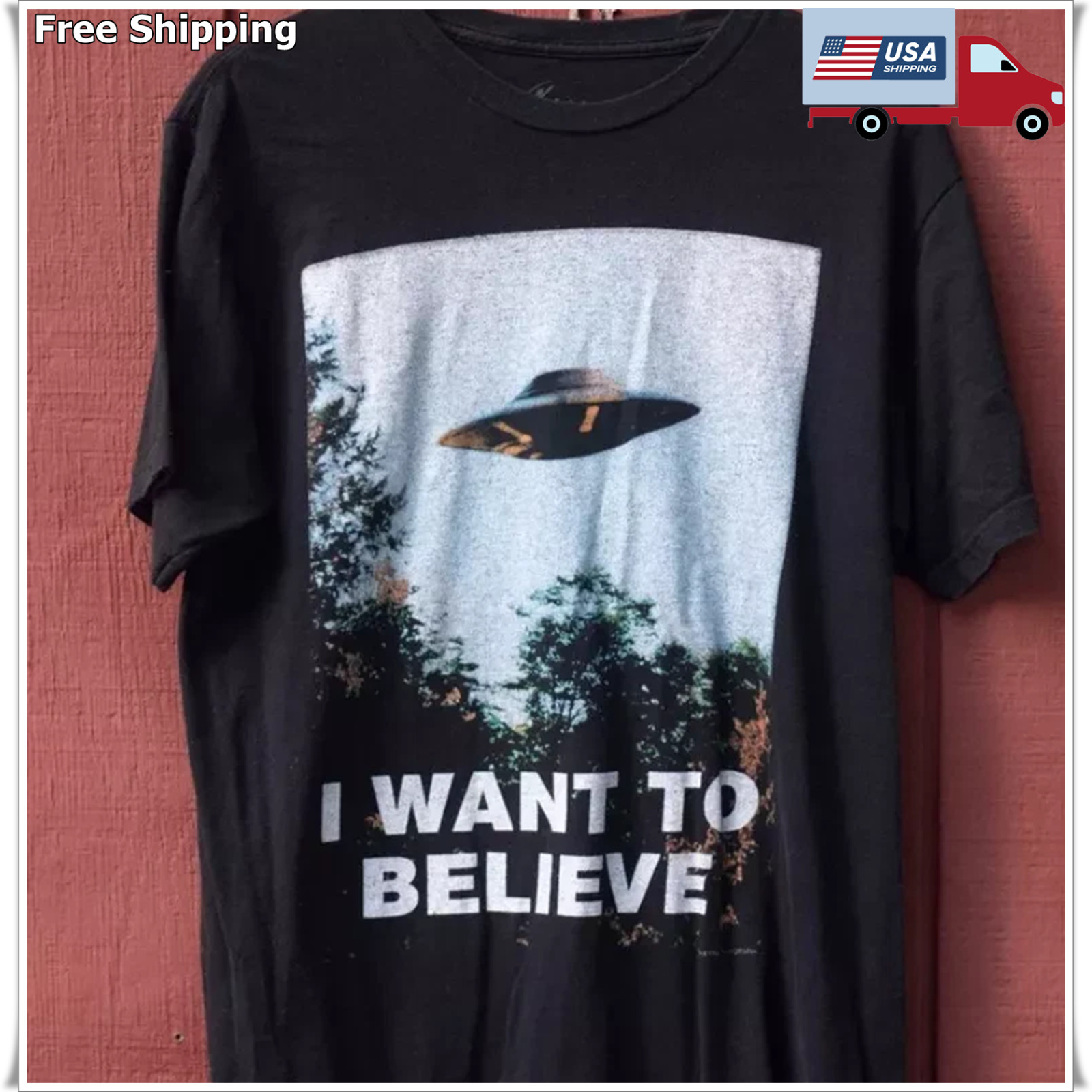 X-Files, I Want To Believe, TShirt, remake shirt, unisex full sizes