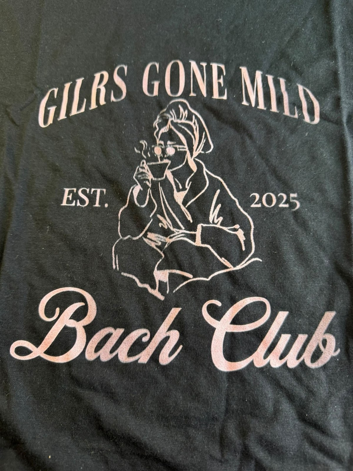Girls Gone Mild Bach Club Bachelorette Graphic T-Shirt S