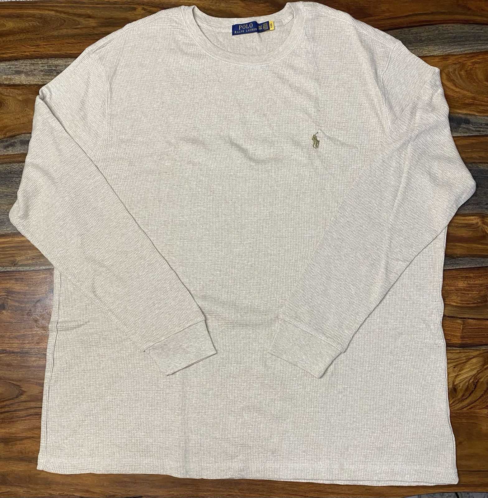 Polo Ralph Lauren Waffle Thermal Long Sleeve Shirt Men’s Big & Tall Size 3XLT