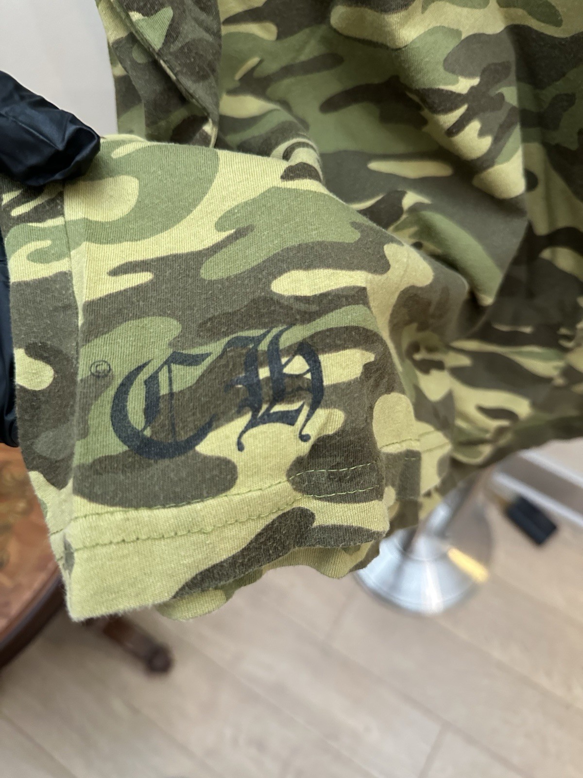 Authentic Chrome Hearts Camo T Shirt Size XXL