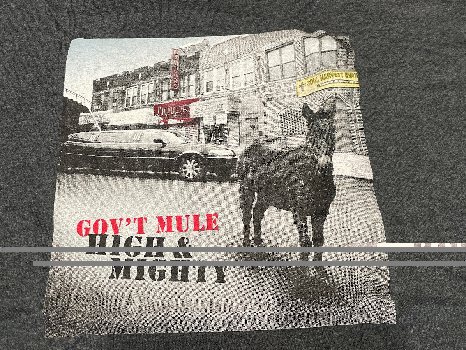 Gov’t Mule High & Mighty 2006 Official Tour T-shirt – NEW, UNWORN, Sz Large