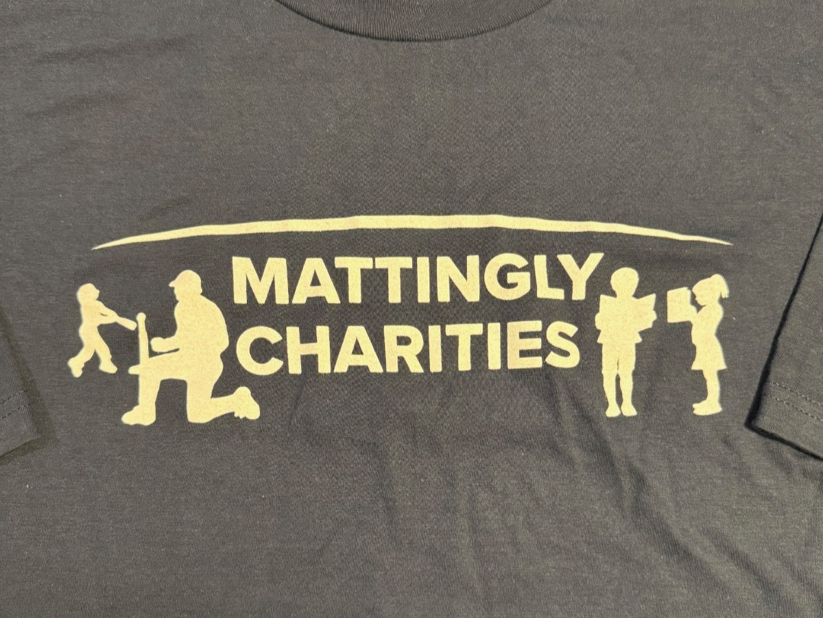 Don Mattingly “Mattingly Charities” Shirt – XL
