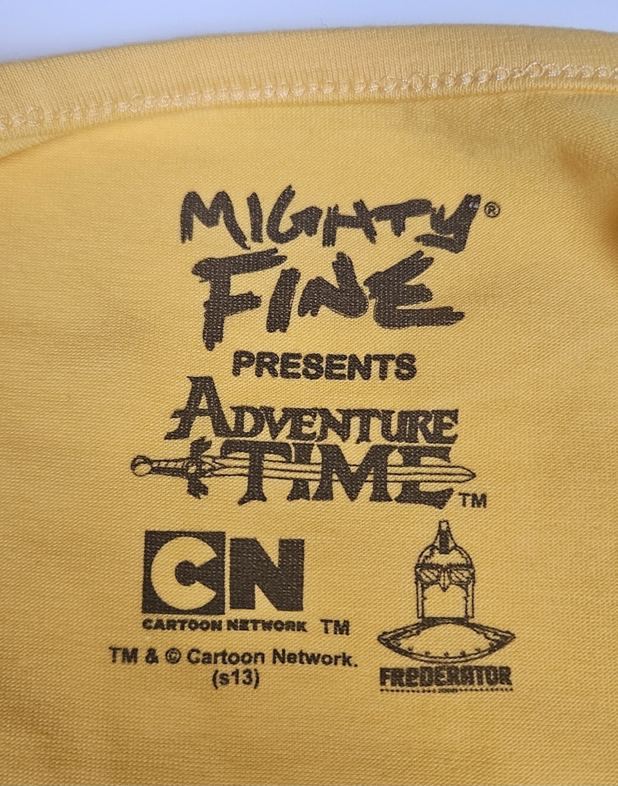 Adventure Time Jake Dog Face Tank Top Sleeveless T-shirt Sz L Mighty Fine Nwot