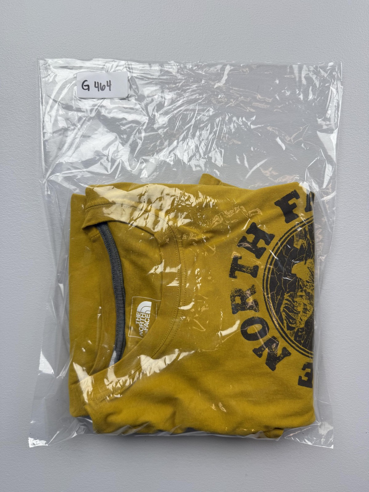 The North Face Shirt Mens Large Yellow 1966 Mountain Outdoor Graphic Tee Tagless