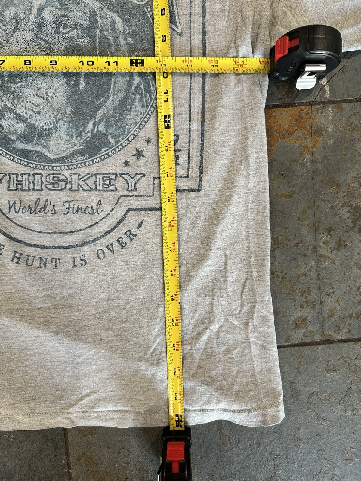 Bass Pro Shops Hair of the Dog Blue Tick Whiskey Double-Sided Tee Gray S