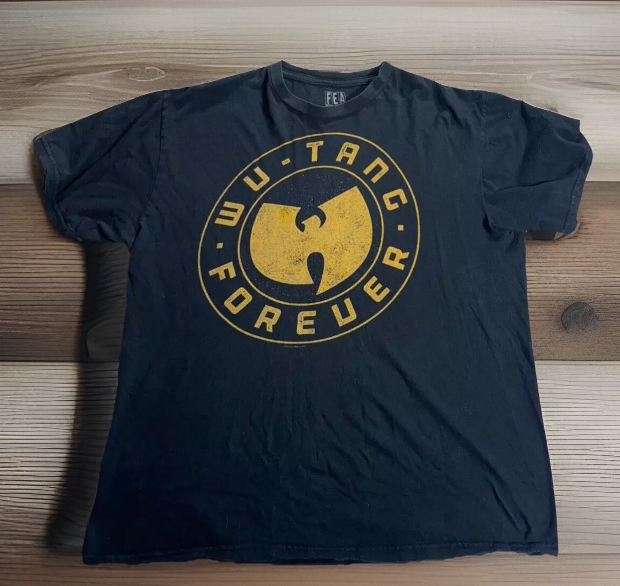 Wu Tuang Shirt Wu Tang Forever Size XL FEA Merchandising Black 2013 Hip Hop Rap