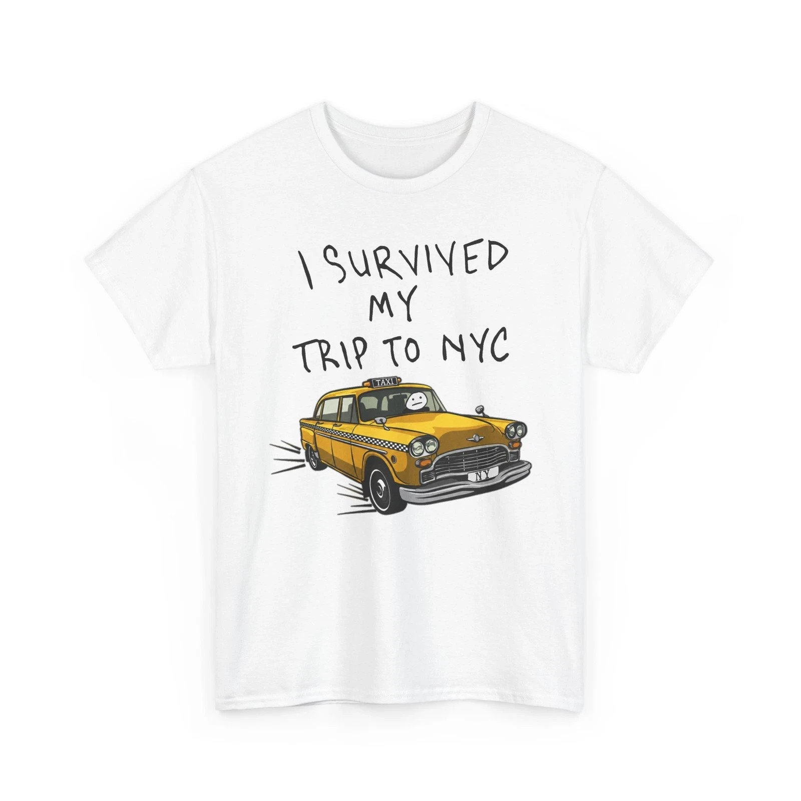 I Survived My Trip to NYC T-Shirt Funny Survived My Trip to New York T-Shirt