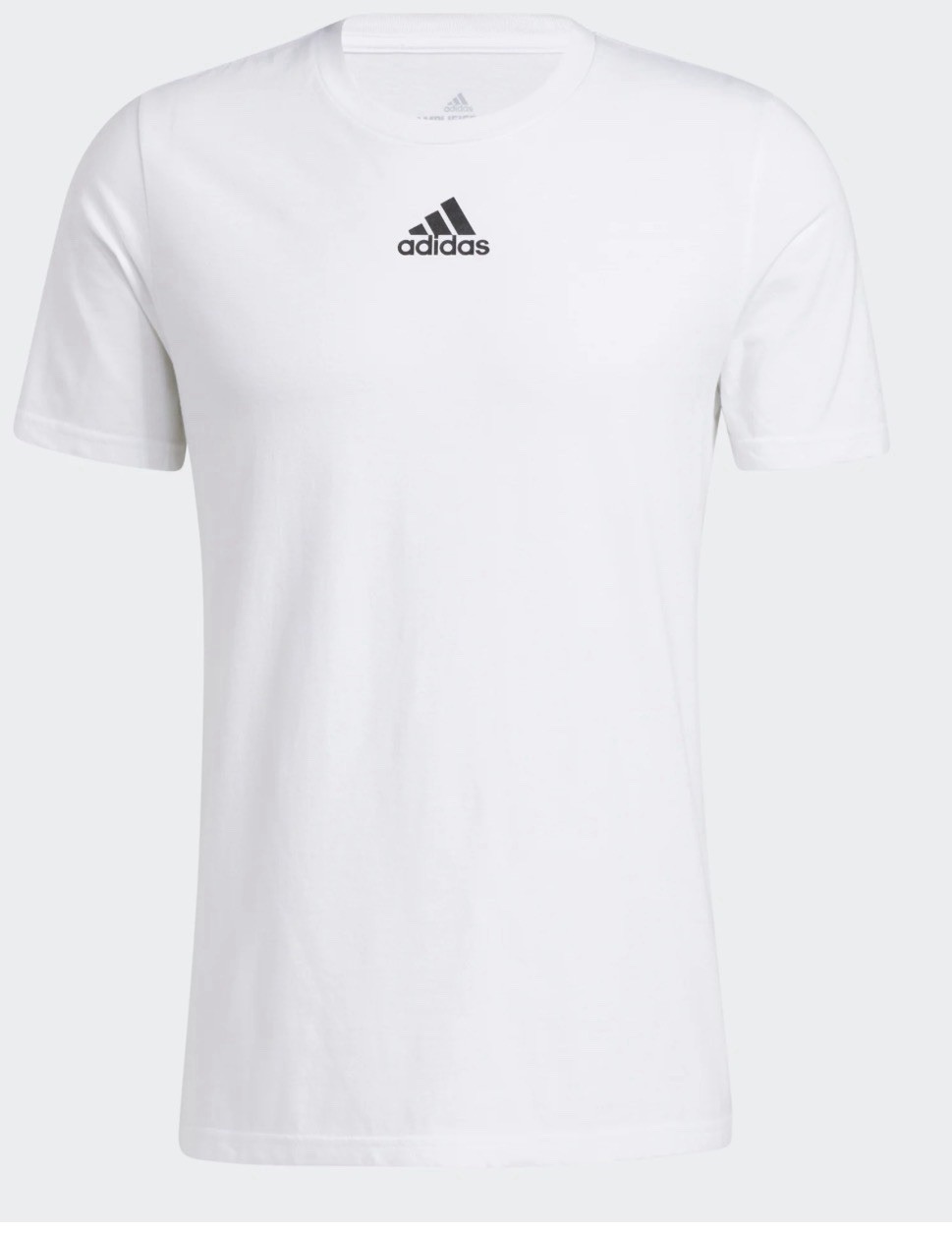 adidas Cotton Amplifier Tee Short Sleeve White EK0172 Men’s Size XL – NWT