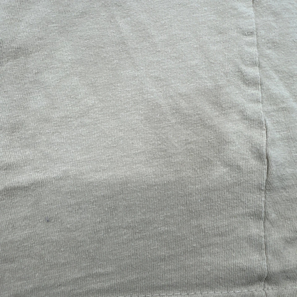 Brooklyn Vertical T-Shirt Graphic Print Skull King Tan Mens M * Actual Size SM *