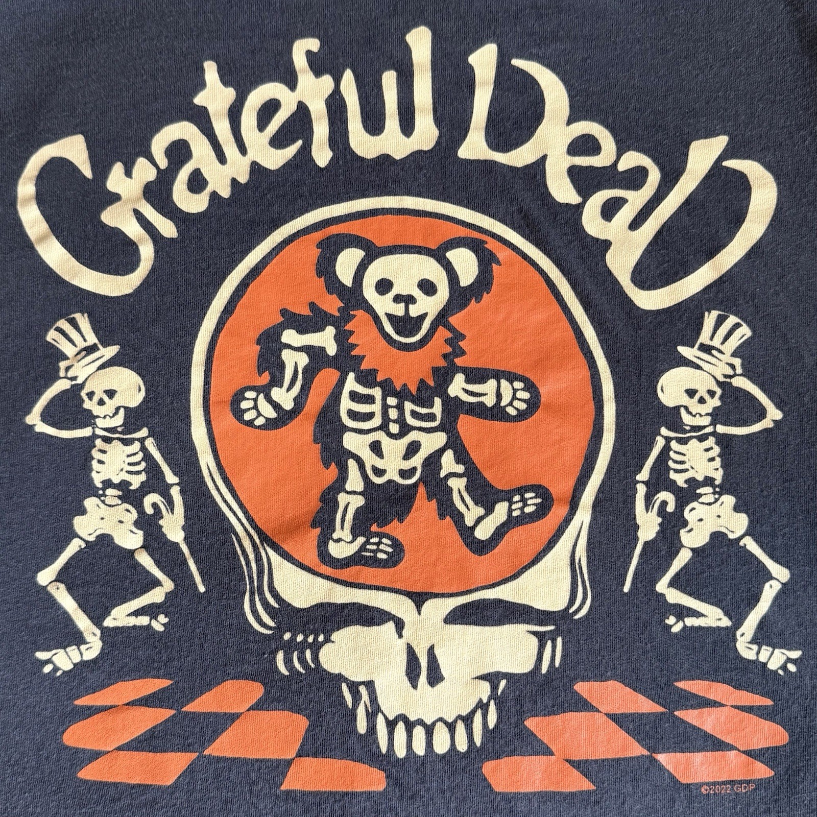 GRATEFUL DEAD Halloween Bear T-shirt 2022. SMALL Old Navy Preowned NV