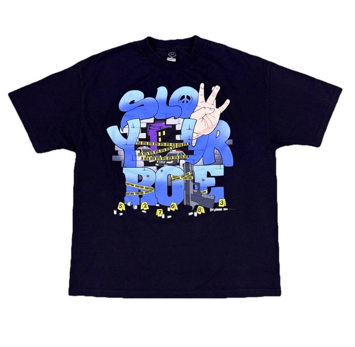 Those Folks X Rogue Status Collaboration Graphic T-Shirt DTA Rob Dyrdek Men’s XL