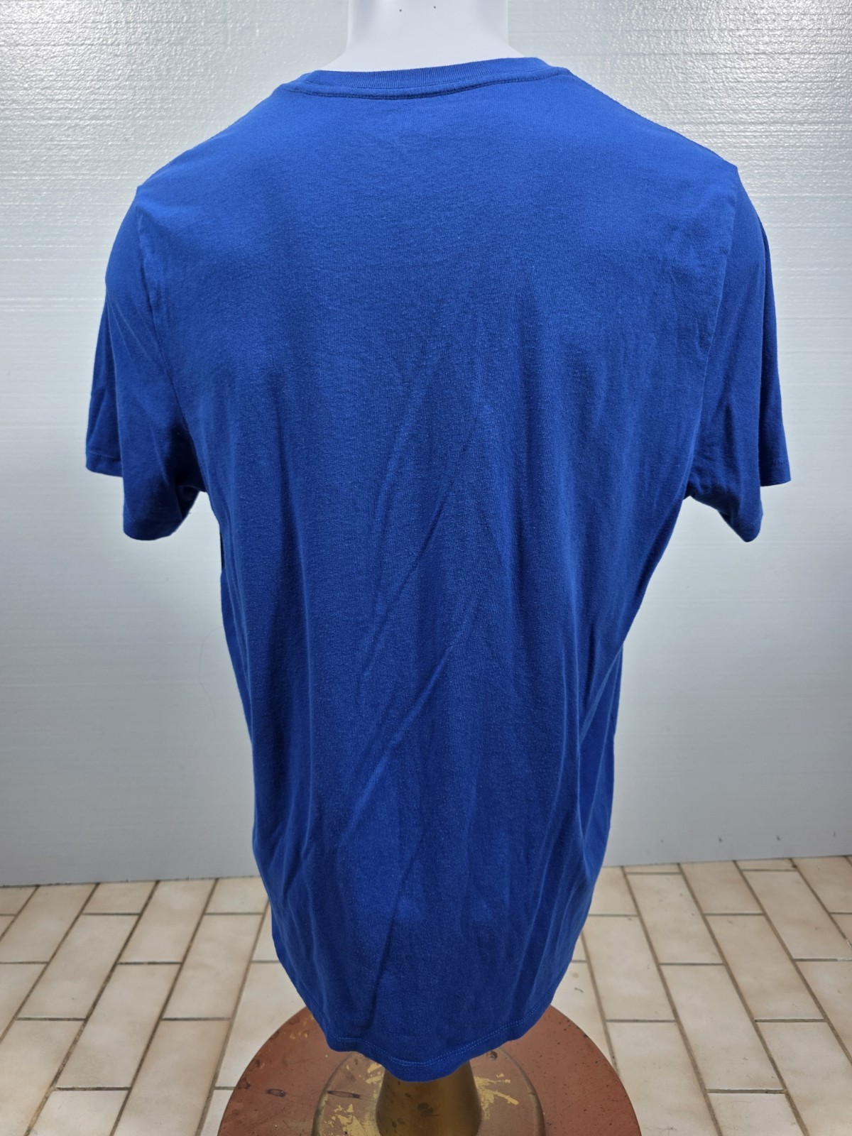 GAP x Nintendo Mario Power Up Tee Blue XL Coins Distressed Collab 2021