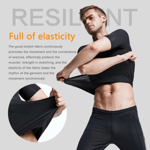 Men Shirts Gynecomastia Compresson Tank Top Slimming Body Shaper Vest Undershirt