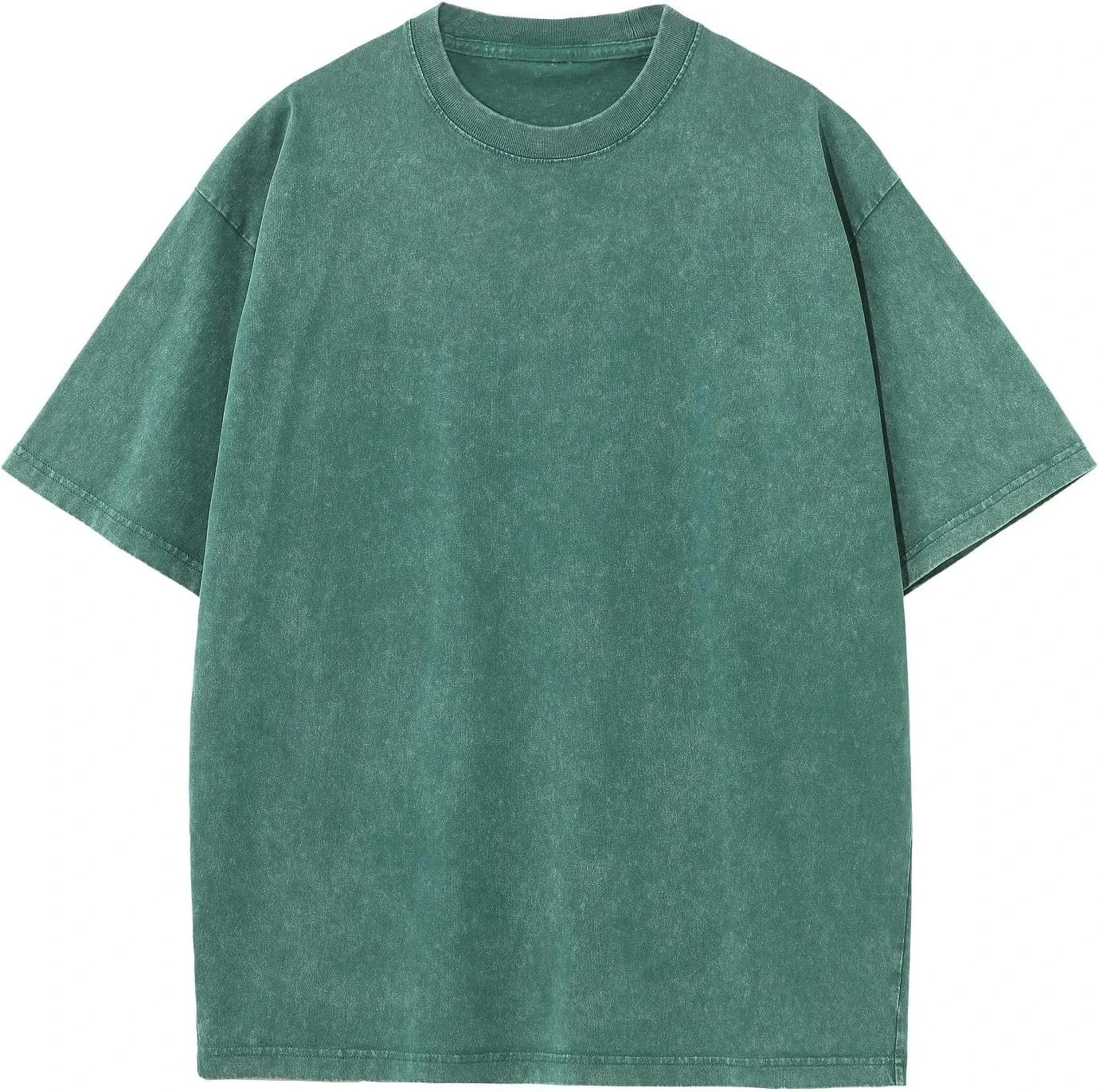 Men’s Oversized Vintage Acid Wash T-Shirt 100% Cotton Loose Fit Streetwear Tee