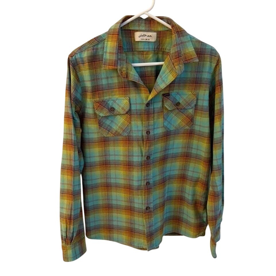 Jetsam men’s Soft and comfortable multi-coloured rough rider flannel shirt