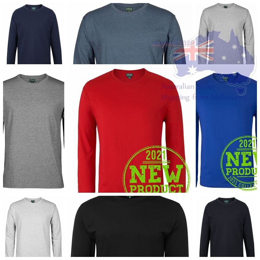 Jb’s wear 100% cotton Classic fit C OF C LONG SLEEVE TEE Adults & Kids –1LS