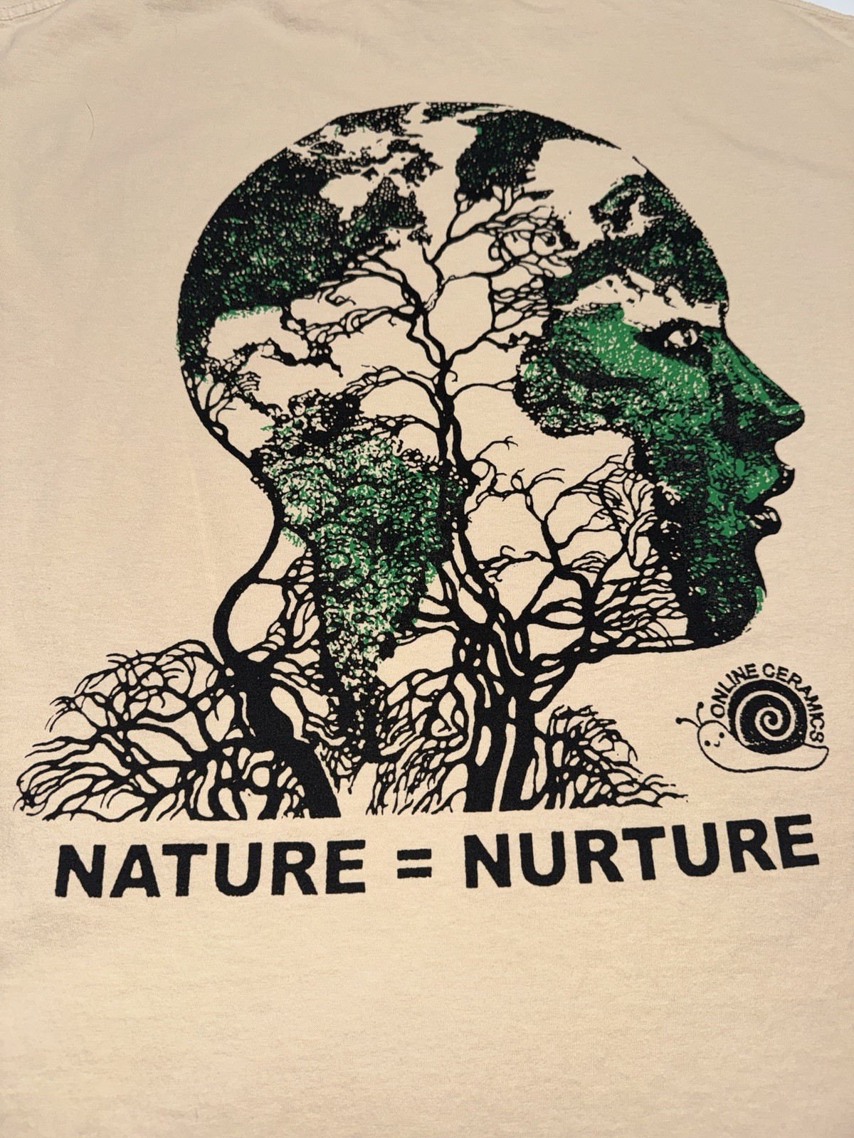 Online Ceramics Stop Killing Our Home Nature Nurture Streetwear Graphic Tshirt