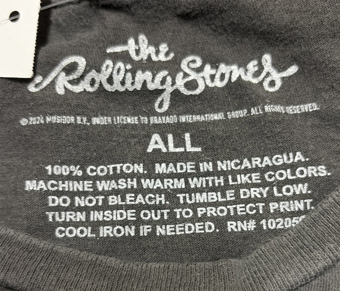 The Rolling Stones Voodoo Lounge World Tour 94/95 Cotton T-Shirt