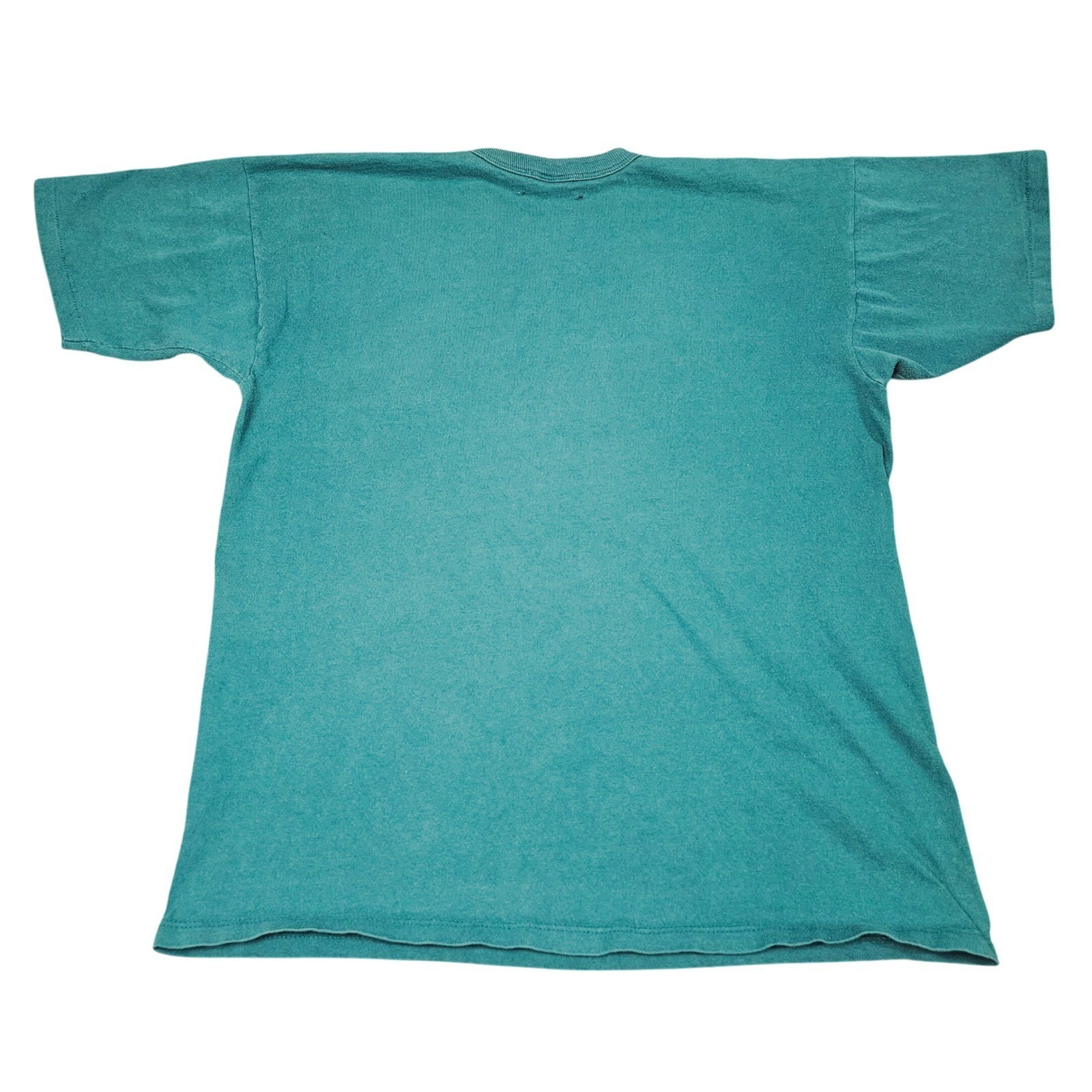 Vintage Champion TShirt Mens XXL Green 90s Made in USA Solid Sportswear Basics