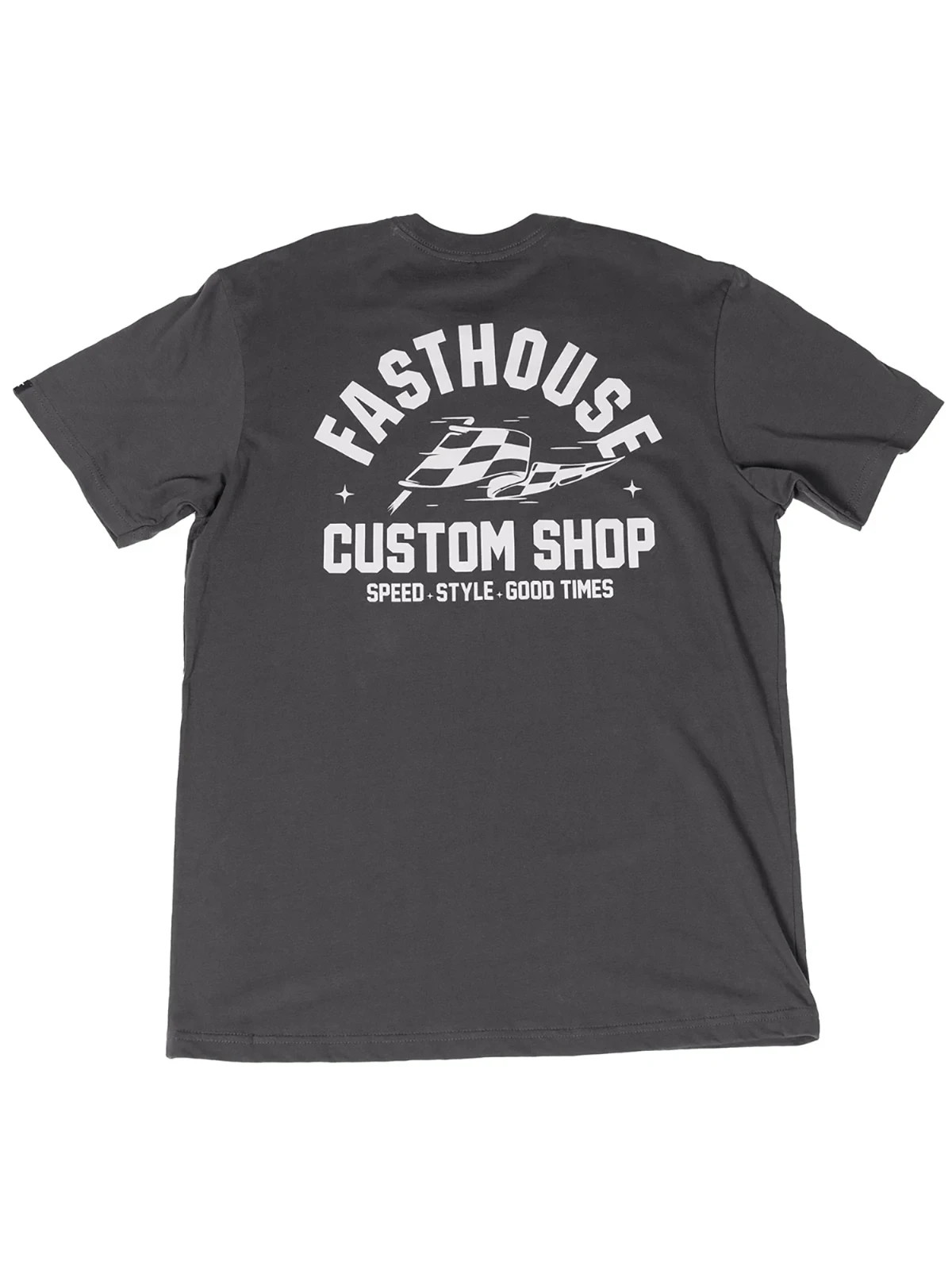 Fasthouse Men’s Dispatch Short Sleeve T-shirt Custom Speed Shop Motocross Tee