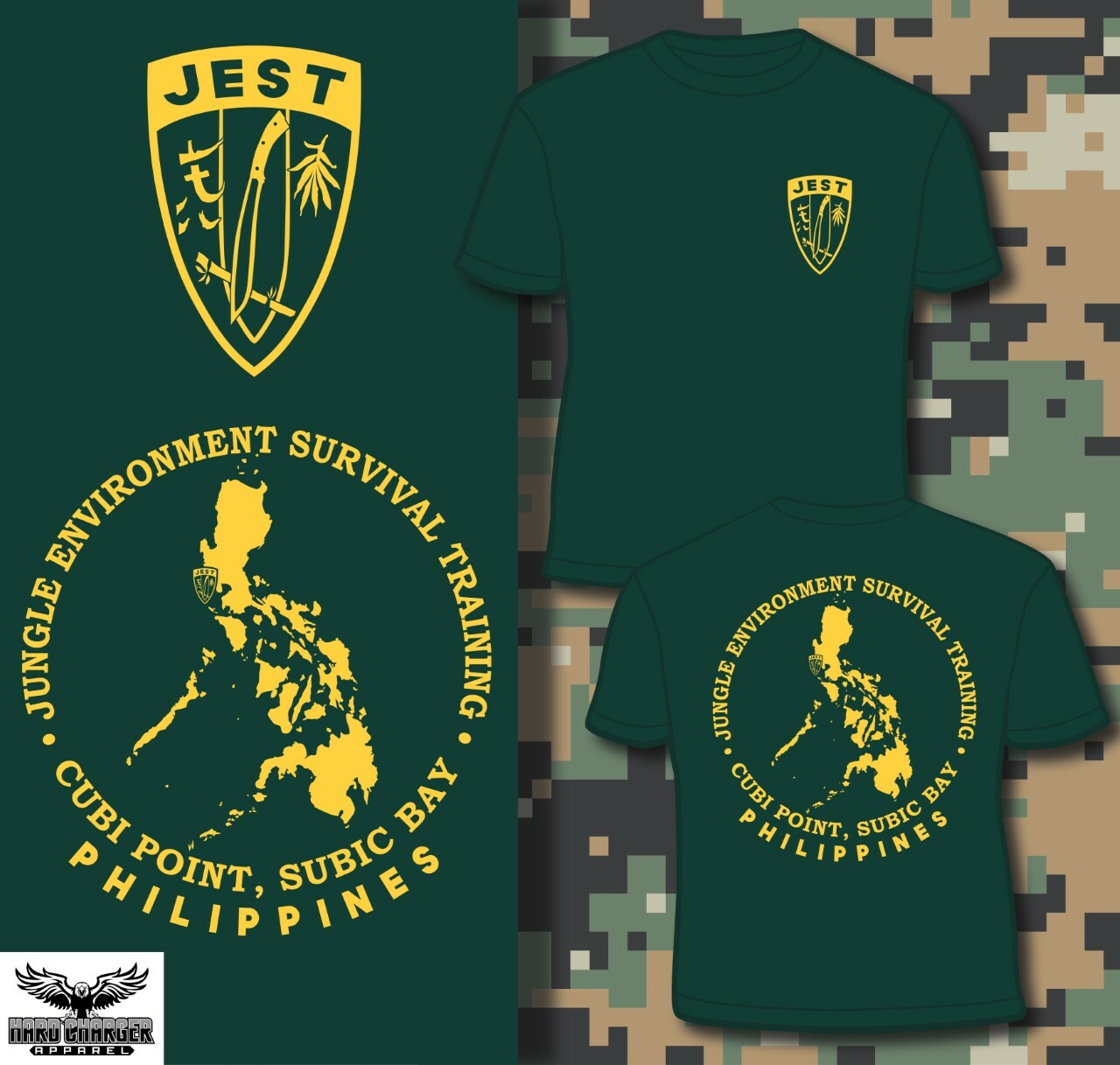 JEST School Jungle Environment Survival Training Subic Bay Philippines T-shirt