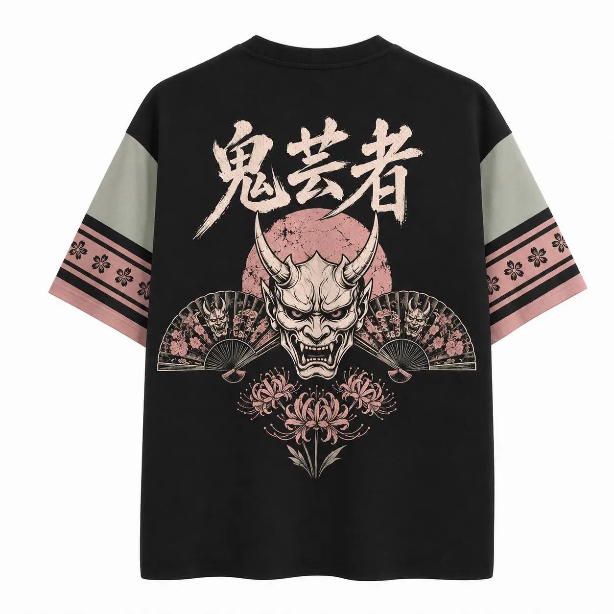 Geisha 3D Printed T-Shirt Football Jersey Polyester Breathable Quick Dry