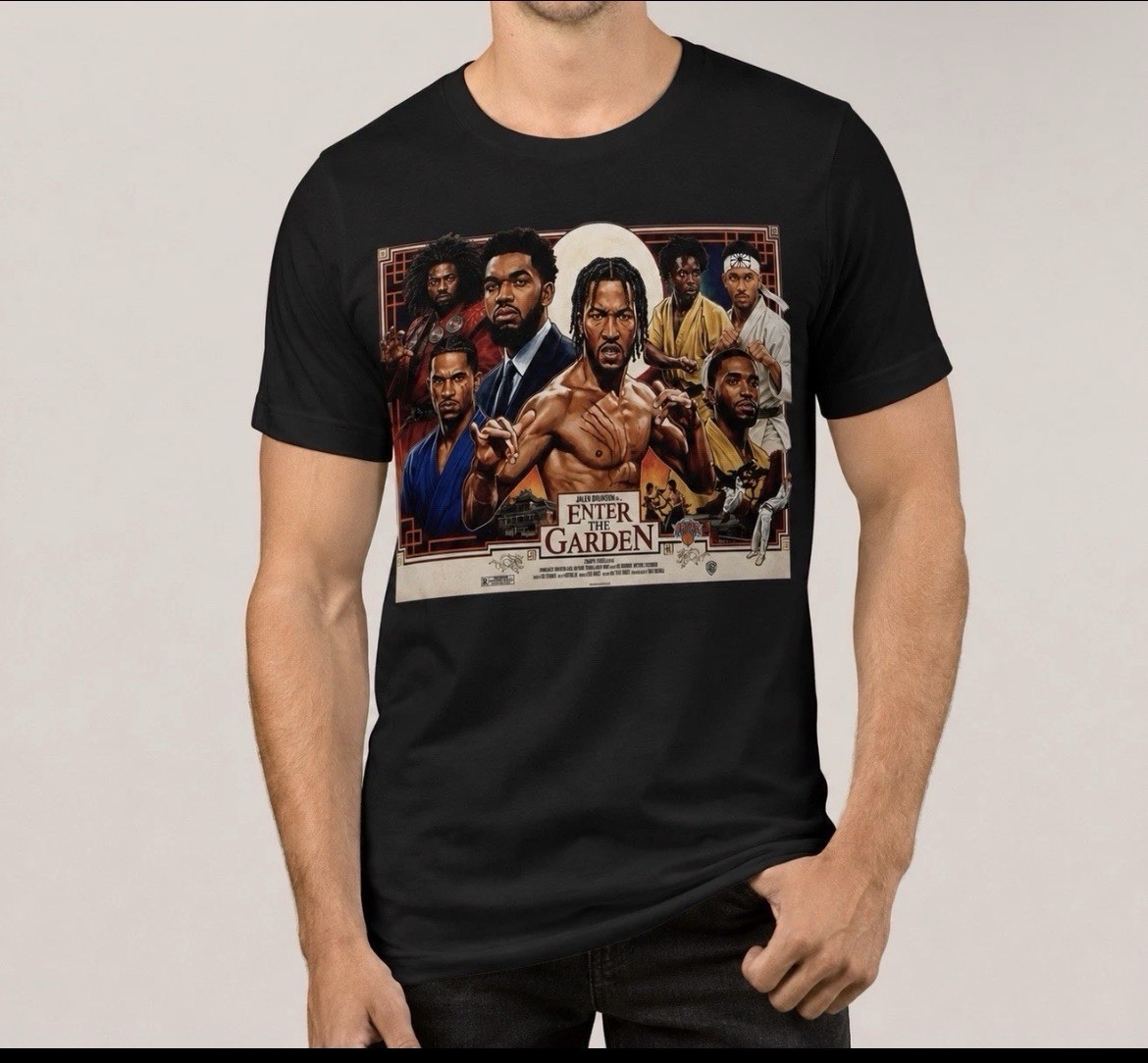 New York Knicks “Enter The Garden” Custom T Shirt NYK