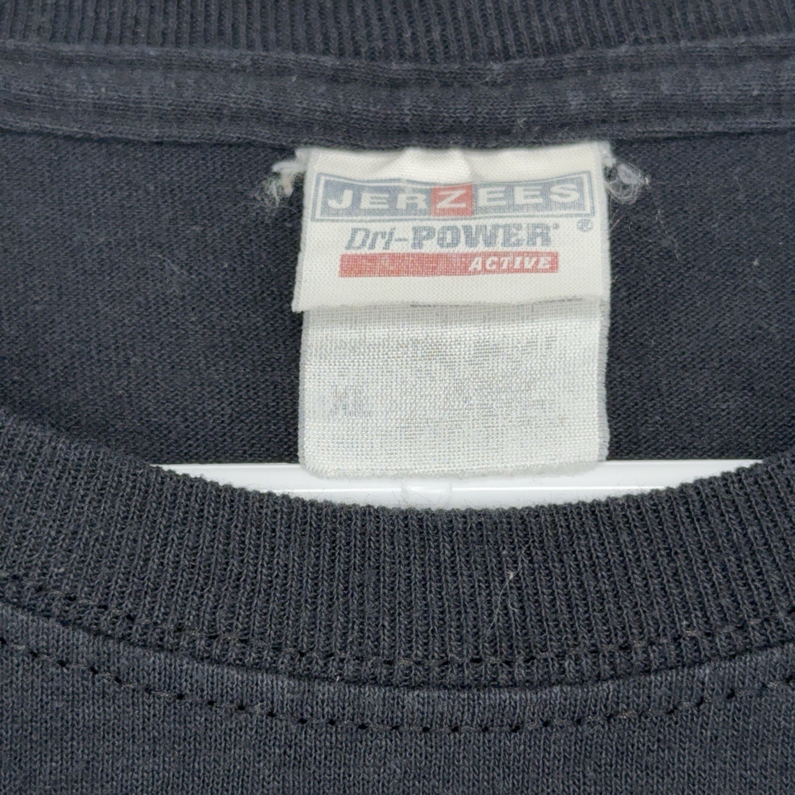 Vintage Y2K Lockheed Martin Jerzees Dri-Power Active Tag Black T-Shirt Men’s XL