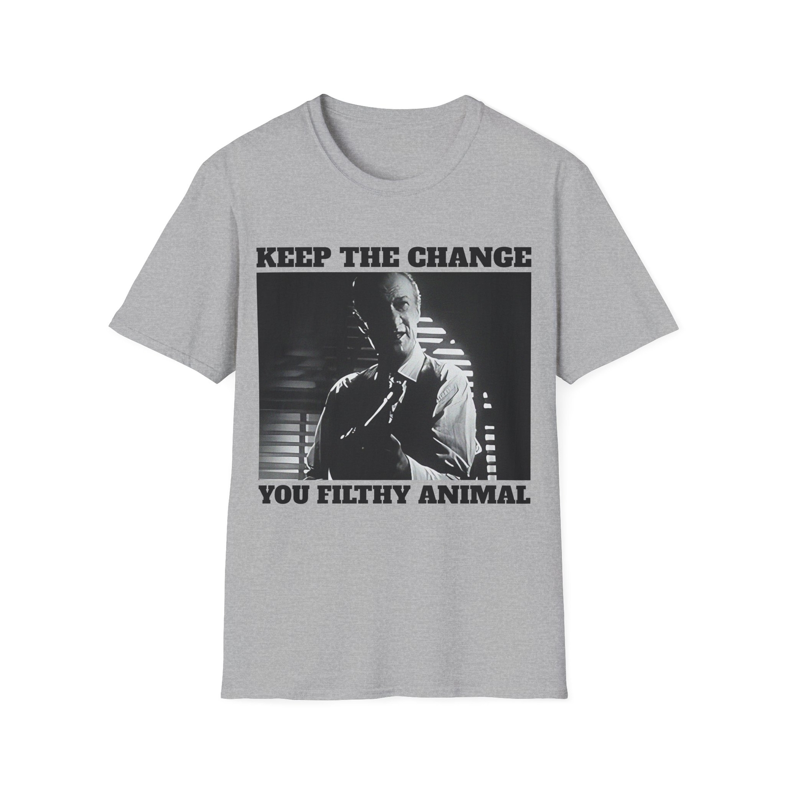 home alone gangster movie keep the change you filthy animal christmas tshirt