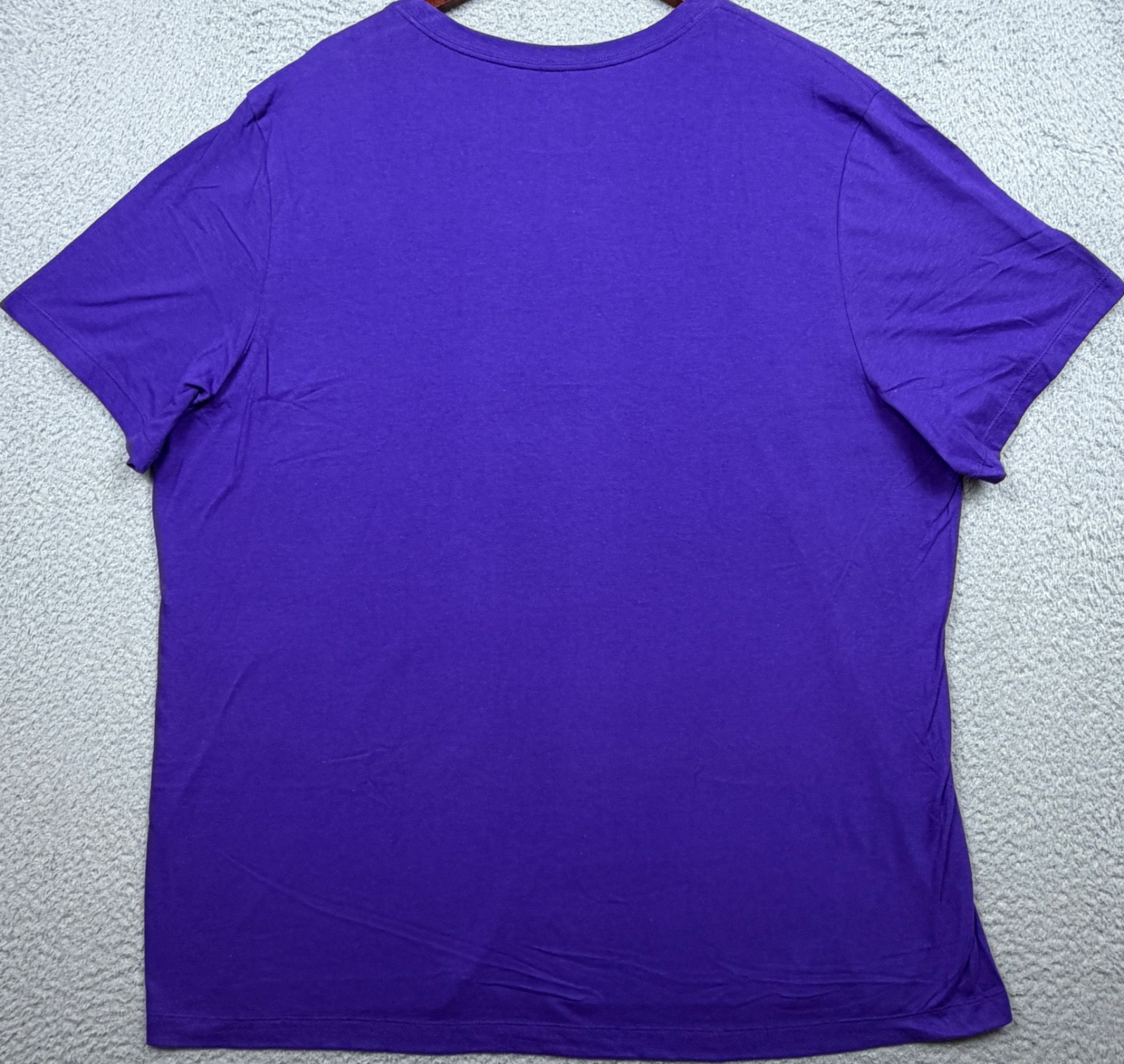 Nike T Shirt Men’s 3XL Purple Swoosh Short Sleeve Crew Neck NWT