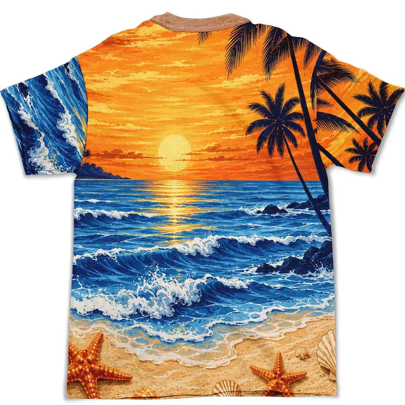 Personalized Funny Hawaiian Shirt, Custom Fake Abs Body All Over Print Polyester