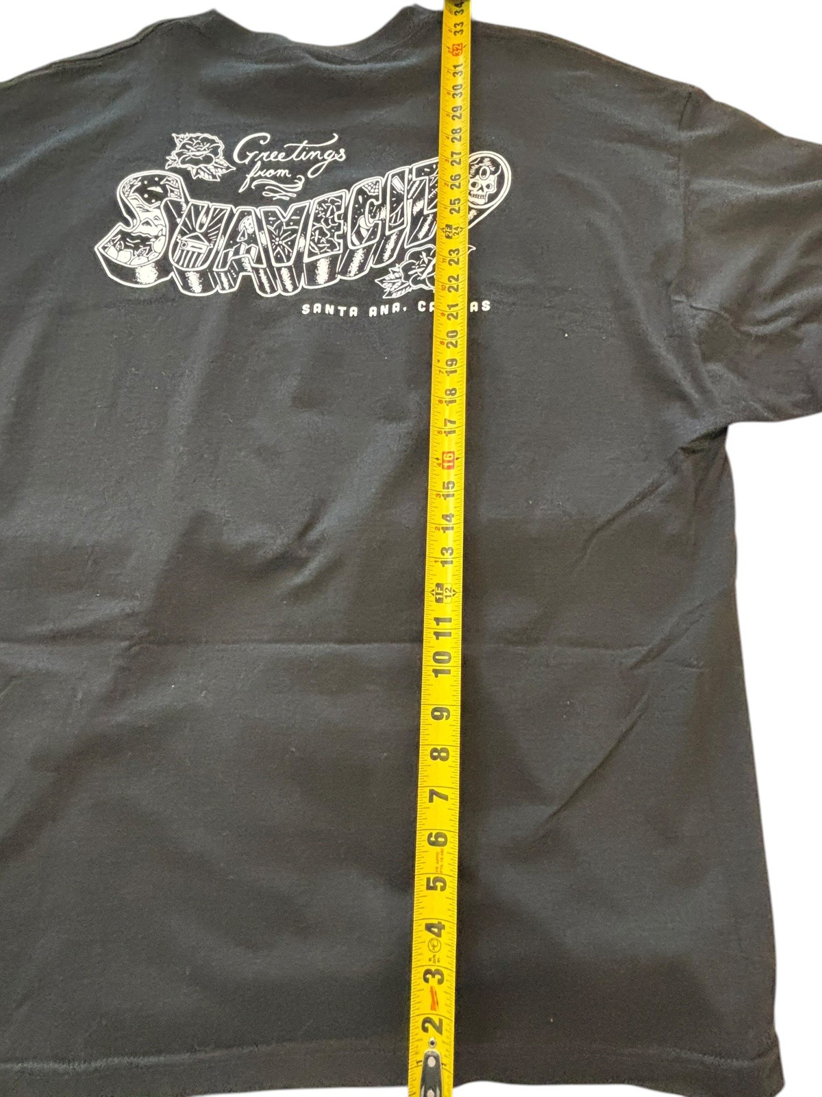 Suavecito Short Sleeve Black Men’s Casual T-Shirt Size 3XL