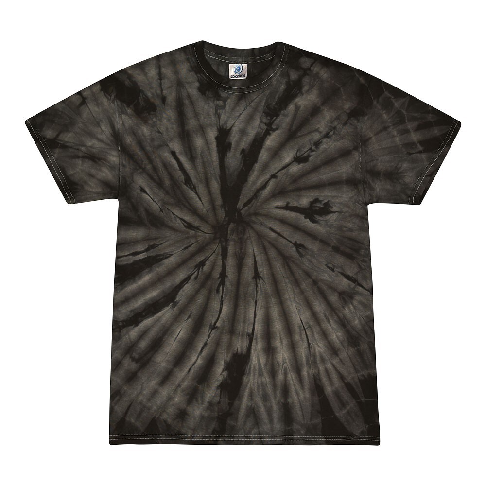 Pick a Black Tie Dye T-Shirts Adult S M L XL 2XL 3XL Cotton Colortone